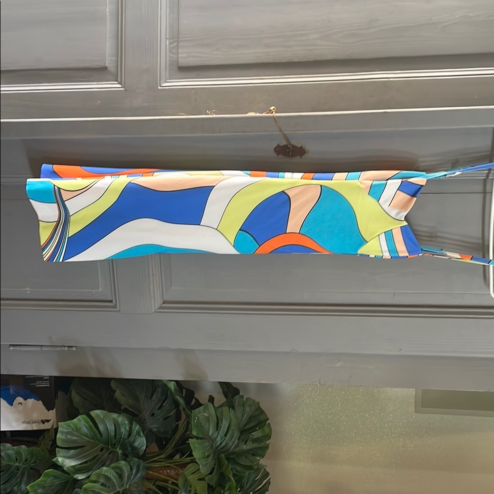 Colorful Abstract Print Dress